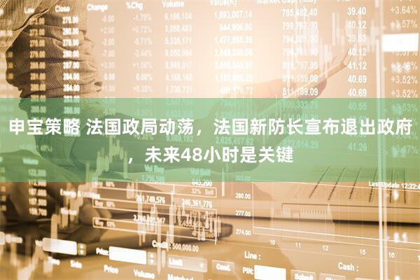 申宝策略 法国政局动荡，法国新防长宣布退出政府，未来48小时是关键